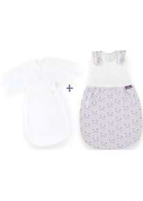 Träumeland TRÄUMELAND Babyschlafsack »Set Schmusekatze«, (Packung, 3 tlg., 3er-Pack) bunt