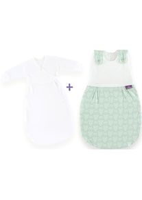 Träumeland TRÄUMELAND Babyschlafsack »Set Kuschelhase«, (Packung, 3 tlg., 3er-Pack) bunt