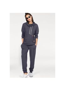 OCEAN SPORTSWEAR Jogginganzug »Essentials Joggingsuit«, (Set, 2 tlg.), mit Lederimitat-Details blau 44 rauchblau 2 teiliger Jogginganzug von Ocean...