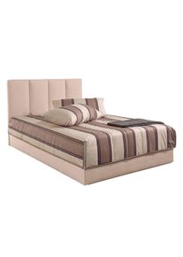 Westfalia Schlafkomfort Polsterbett, mit Bettkasten beige