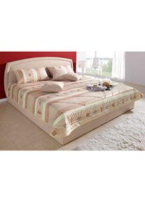 Westfalia Schlafkomfort Polsterbett, mit Bettkasten beige