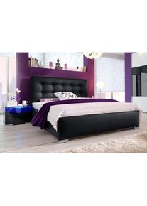 Maintal Polsterbett, Made in Germany schwarz