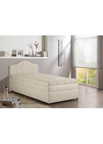 Maintal Polsterbett beige creme