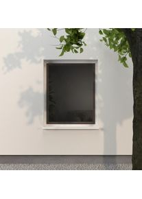 Insektenschutzrahmen nach Maß, Grau, 30.0 x 50.0 cm
