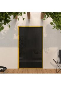 Insektenschutzt&uuml;r nach Ma&szlig;, Gelb, 140.0 x 255.0 cm, Selbstmontage