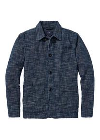 Blue de Gênes Blue de Gênes Herren-Overshirt Blaumelange S