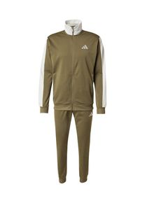 adidas Sportswear Trainingsanzug Herren, grau / oliv, Größe S
