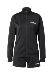 adidas Sportswear Trainingsanzug Damen, schwarz / wei&szlig;, Gr&ouml;&szlig;e XL