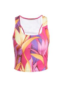 adidas Performance, Femmes Haut de sport 'Adidas x Farm Rio', sable / lilas / orange / rose