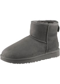 UGG Australia Ugg Classic Mini Ii Stiefel Damen - grau - Gr. 36 - Leder