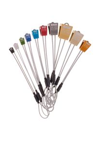 LACD 10 Pcs Set Chocks Klemmgerät - keine - Gr. Einheitsgröße