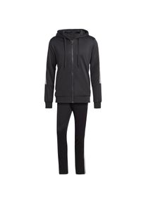 Adidas Trainingsanzug Herren - schwarz - Gr. S - Polyester