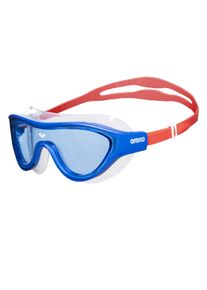 arena Schwimmbrille 'The One' M&auml;dchen Gr&ouml;&szlig;e S/XXL blau / rot / transparent