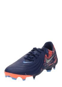 Nike, Hommes Chaussure de foot 'Phantom GX II Academy', bleu foncé / orange / argent