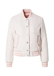 Guess, Femmes Veste mi-saison 'NEW GLORIA', rose / argent / blanc