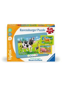 Ravensburger 3 erste Puzzles: Bauernhoftiere - ab 24 Monate