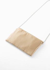 Clutch in beige, Grösse 15,5x24,5 cm, bonprix