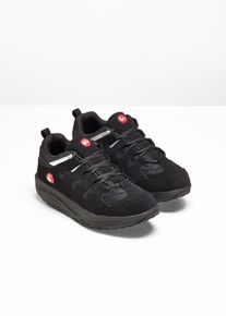 Lico Plateau Sneaker in schwarz, Grösse 38, bonprix