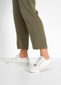 bonprix Mustang Sneaker mit Spitze in weiss, Grösse 36, Mustang