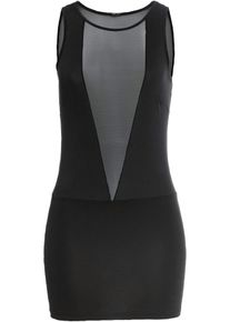 Kleid in schwarz, Grösse 40/42 (M), bonprix