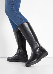 Weitschaftstiefel in schwarz, Grösse 36, bonprix