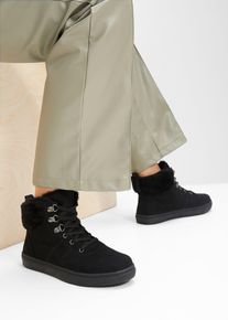 Schnür Boot in schwarz, Grösse 42, bonprix