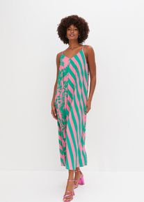 Weites Maxikleid in pink, Grösse 36, bonprix