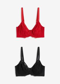 Minimizer BH (2er Pack) in schwarz, Grösse 105C, bonprix