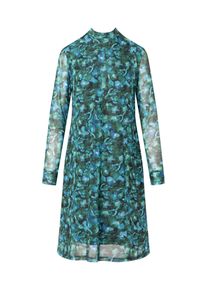 Quiosque Kleid Damen Gr&ouml;&szlig;e 48 hellblau / gr&uuml;n Winterkleid