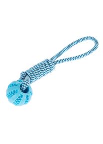 TIAKI Tau mit TPR Ball 34xØ6,5cm Hundespielzeug