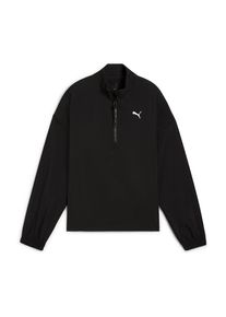 Puma Sportjacke 'Strong' Damen, schwarz / wei&szlig;, Gr&ouml;&szlig;e L
