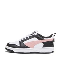 Puma, Hommes Baskets basses 'Rebound V6', rose / noir / blanc
