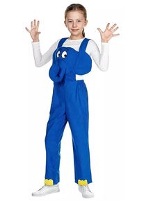 maskworld Lo spettacolo con il topo - Costume da elefante per bambini