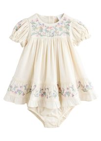 next Kleid M&auml;dchen Gr&ouml;&szlig;e 80 hellbeige