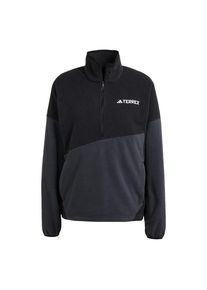 adidas terrex, Femmes Pull-over de sport, gris foncé / noir / blanc