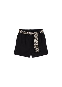 WE Fashion Shorts M&auml;dchen Gr&ouml;&szlig;e 122/128 brokat / schwarz / offwhite