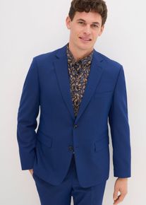 Veste de costume extensible Regular Fit en bleu pour homme, Taille 62, bonprix