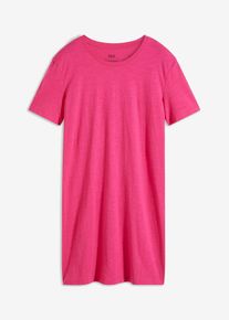Oversized Nachthemd aus Flammgarn in pink, Grösse 36/38 (S), 100% Baumwolle, bonprix
