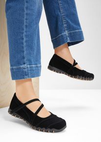 Ballerina in schwarz, Grösse 37, bonprix