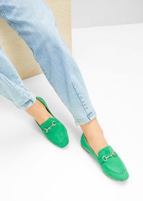 Komfort Loafer in grün, Grösse 40, bonprix