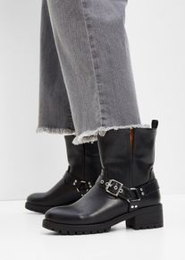 Biker-Boots in schwarz, Grösse 42, bonprix