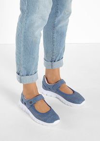 Ballerina in blau, Grösse 37, bonprix