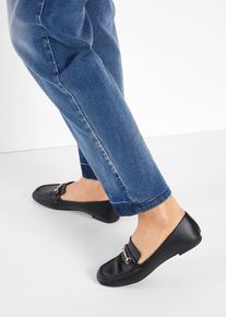 Loafer in schwarz, Grösse 37, bonprix