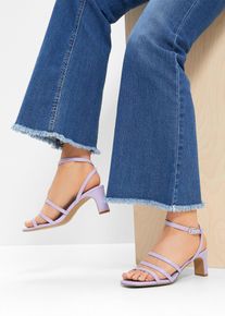 Sandalette in lila, Grösse 38, bonprix