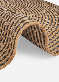 Runder Kelim-Teppich in beige, 2 (&Oslash; 120 cm), bonprix