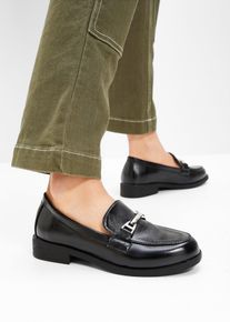 Loafer in schwarz, Grösse 36, bonprix