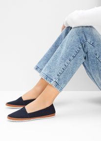 Slipper in blau, Grösse 37, bonprix