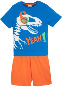 Shorty aus reiner Baumwolle (2-tlg. Set) in blau, Grösse 152/158, 100% Baumwolle, bonprix