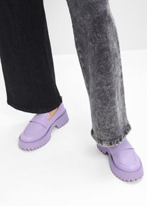 Chunky Loafer in lila, Grösse 39, bonprix