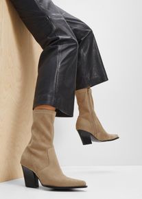 Stiefelette in braun, Grösse 38, bonprix